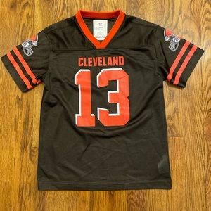 Official NFL Team Kids Apparel Cleveland Browns jersey #13 Beckham Jr sz 6/7
